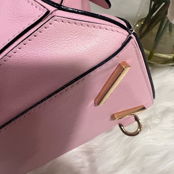 πAuthenticπ LOEWE puzzle bag 2-Way Pink Shoulder Bag - Picture 10 of 10
